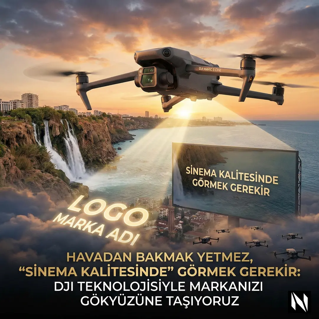 İşletmenize "Yerden" Bakmaktan Sıkılmadınız mı? Markanızı Zirveye Taşıyan "4K Drone Çekimi" ve Profesyonel Tanıtım Filmleri