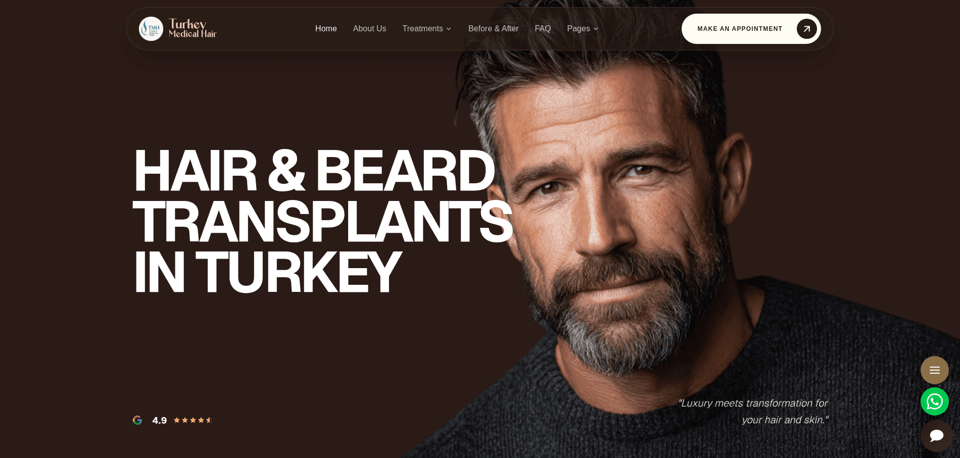 Turkey Medical Hair: High-Performance Landing Pages & Custom CRM Integration