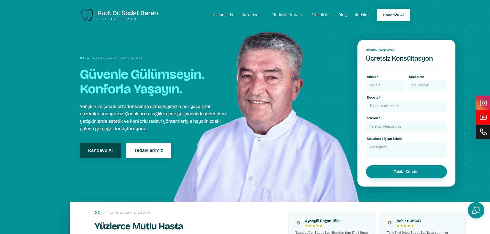 Prof. Dr. Sedat Baran: Orthodontic Search Authority in Antalya
