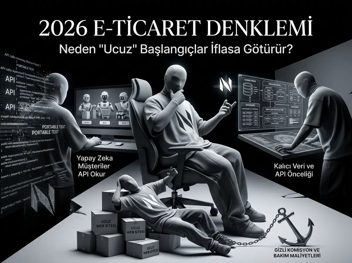 2026 E-Ticaret Denklemi: Neden "Ucuz" Başlangıçlar Sizi İflasa Sürükleyebilir?